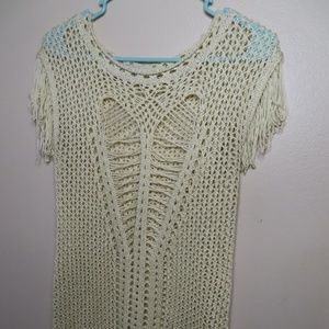 Beautiful knitted top with heart like shape